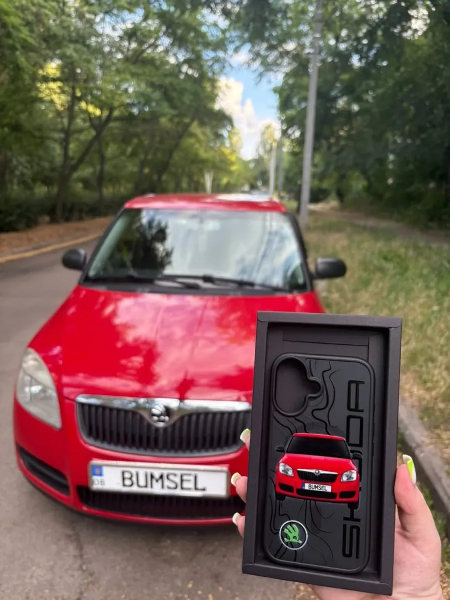 Чохол з Škoda Fabia — фото від клієнта